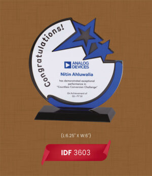Acrylic Trophies(IDF 3603)